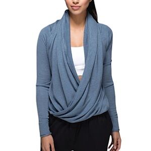 Lululemon Iconic Wrap
Heathered Blue Denim Size 8